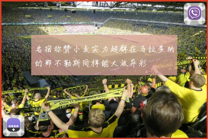 名宿称赞小麦实力超群在马拉多纳的那不勒斯同样能大放异彩